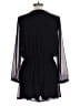 Express 100% Polyester Black Cocktail Dress Size L - photo 2