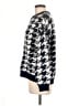 OAK + FORT Houndstooth Blue Pullover Sweater Size M - photo 5