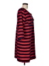 Gap Outlet 100% Polyester Stripes Red Casual Dress Size M - photo 4
