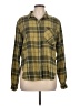 Helly Hansen 100% Cotton Plaid Green Long Sleeve Button-Down Shirt Size L - photo 1