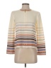 St. John Sport Stripes Ivory Wool Coat Size P (Petite) - photo 1