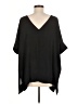 ASOS 100% Polyester Black 3/4 Sleeve Blouse Size 6 - photo 2