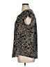 Vince Camuto 100% Polyester Floral Black Sleeveless Blouse Size 1X - photo 5