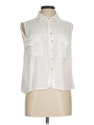 Sim & Sam Sleeveless Button-Down Shirt (view 1)