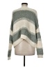 Altar'd State Color Block Green Pullover Sweater Size M - photo 2