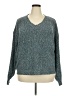 Unbranded 100% Polyester Tweed Teal Pullover Sweater Size 3X - photo 1
