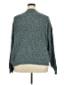 Unbranded 100% Polyester Tweed Teal Pullover Sweater Size 3X - photo 2