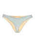 Madewell Color Block Gold Swimsuit Bottoms Size L - photo 1