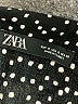 Zara Polka Dots Black Casual Skirt Size S - photo 3