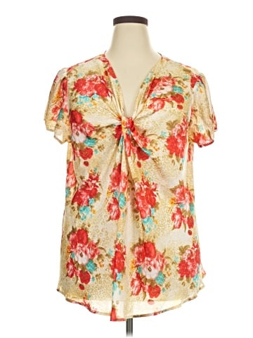 Rafaella Short Sleeve Blouse (view 1)