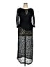 ASOS Curve 100% Polyester Black Cocktail Dress Size 14 - photo 1