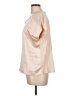 Melissa Nepton Tan Short Sleeve Blouse Size L - photo 5