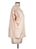 Melissa Nepton Tan Short Sleeve Blouse Size L - photo 4