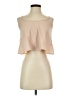 Shein Tan Sleeveless Blouse Size 4 - photo 1