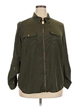 Michael Michael Kors 3/4 Sleeve Button Down Shirt