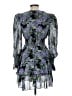Shein 100% Polyester Purple Cocktail Dress Size M - photo 2