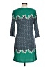 Max Studio Graphic Teal Casual Dress Size L - photo 2
