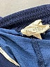 Sweet Wanderer 100% Polyester Paisley Blue Shorts Size S - photo 3