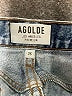 AGOLDE 100% Cotton Blue Denim Shorts Size 26 waist - photo 3