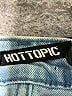 Hot Topic Stars Blue Denim Shorts Size 4 (estimated) - photo 3