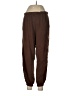 Overtime Solid Brown Casual Pants Size M - photo 1