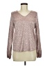 Unbranded 100% Polyester Brown Long Sleeve Blouse Size M - photo 1