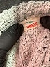 Hummingbird Metallic Silver Turtleneck Sweater One size - photo 7