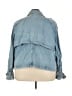 Torrid 100% Cotton Blue Denim Jacket Size 4X Plus (4) - photo 2
