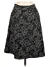 Autograph Print Black Casual Skirt Size 8 - photo 2
