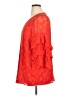 Fever 100% Polyester Orange 3/4 Sleeve Blouse Size 1X - photo 5