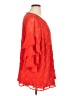 Fever 100% Polyester Orange 3/4 Sleeve Blouse Size 1X - photo 4