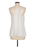 Banana Republic 100% Polyester Ivory Sleeveless Top Size M - photo 2