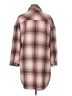 Unbranded 100% Polyester Plaid Pink Coat Size XL - photo 2