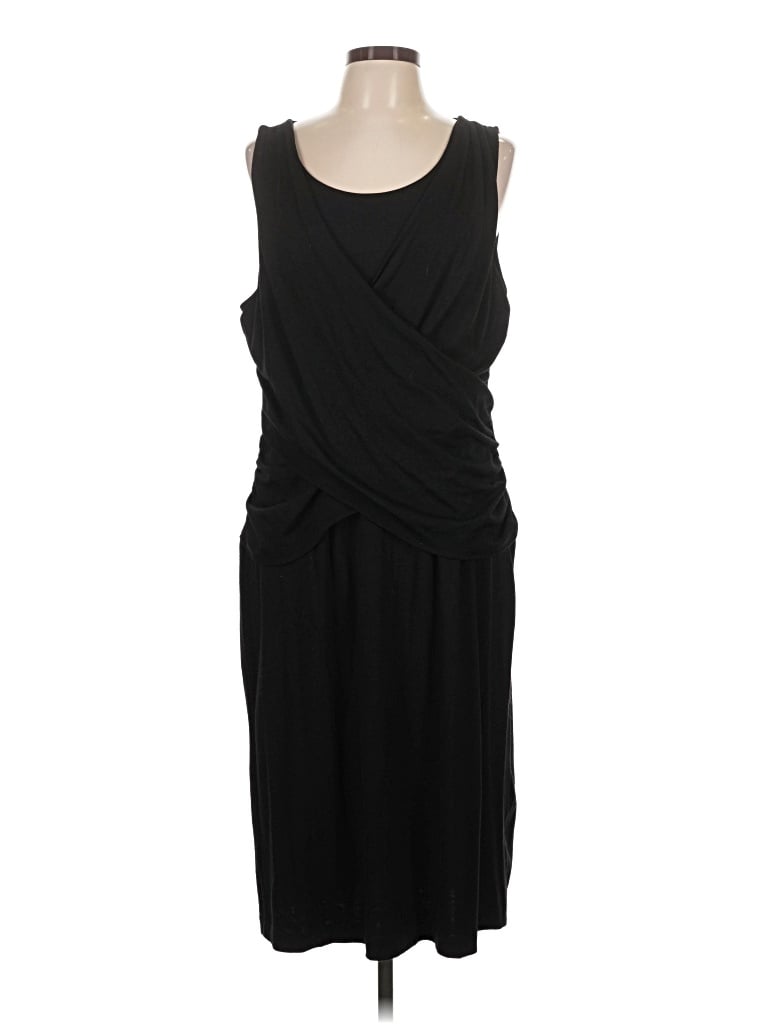 Pre-owned Talbots Cocktail Dress In Black