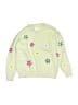 Jumping Beans Floral Green Pullover Sweater Size 4T - photo 1