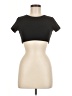 Unbranded Black Short Sleeve Top Size M - photo 1
