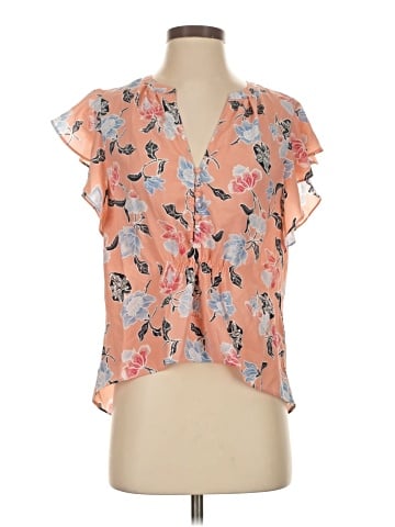 Joie Short Sleeve Blouse (view 1)