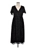 Madewell Polka Dots Black Casual Dress Size 6 - photo 1
