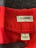 J.Crew Factory Store 100% Polyester Color Block Red Casual Pants Size 6 - photo 7
