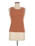 B. Moss Brown Sleeveless T-Shirt Size M - photo 1