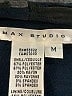 Max Studio Stripes Black Cocktail Dress Size M - photo 7