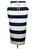 Unbranded 100% Polyester Stripes Blue Casual Skirt Size 3X - photo 1