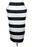Unbranded 100% Polyester Stripes Blue Casual Skirt Size 3X - photo 2