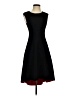 Milly Solid Black Cocktail Dress Size S - photo 1