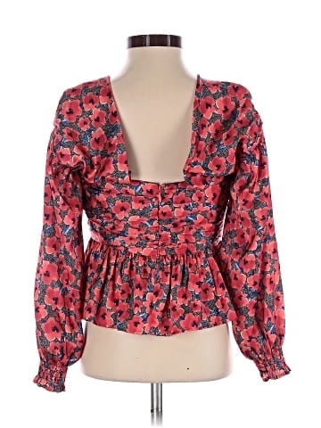 House of Harlow 1960 Long Sleeve Blouse (view 2)