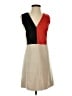 Zara Color Block Tan Casual Dress Size S - photo 1