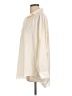 French Connection 100% Polyester Ivory Long Sleeve Polo Size L - photo 5
