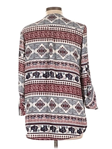 Belle Tweed 3/4 Sleeve Blouse (view 2)