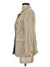 Ann Taylor LOFT 100% Polyester Stripes Gold Blazer Size 2 - photo 5