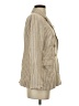 Ann Taylor LOFT 100% Polyester Stripes Gold Blazer Size 2 - photo 4